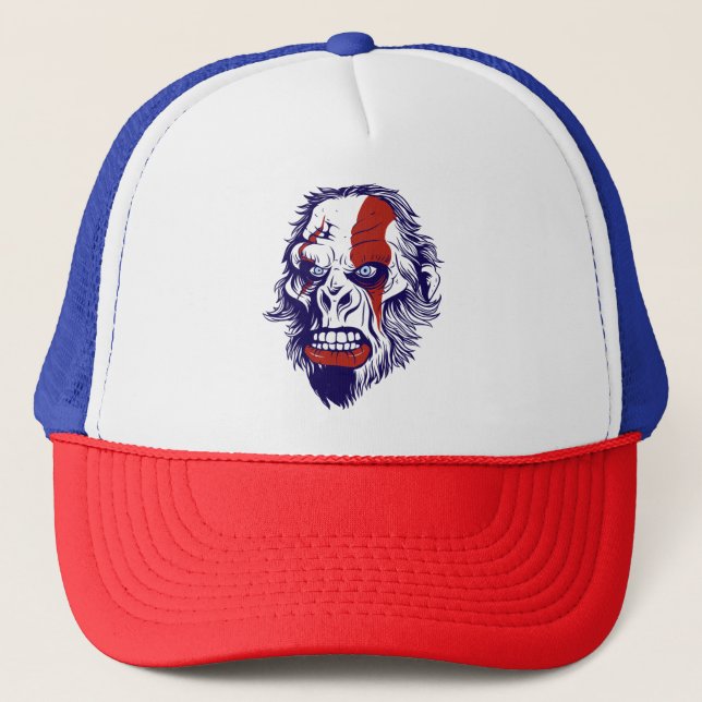 Dschungel Trucker Hut Truckerkappe (Vorderseite)
