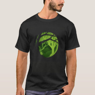 Dschungeleffekt Naturschutz Biodiversität T-Shirt