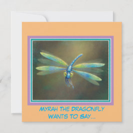 Dschungelflüster der Ermutigungsserie - Flachkarte