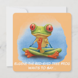 Dschungelflüster der Ermutigungsserie - Flachkarte