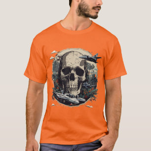 Dschungelfury: Skull, Rauch und Kämpfer Jet T - Sh T-Shirt