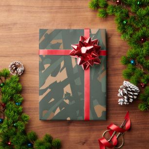 Dschungelmuster-Camouflage - Naturstruktur Geschenkpapier