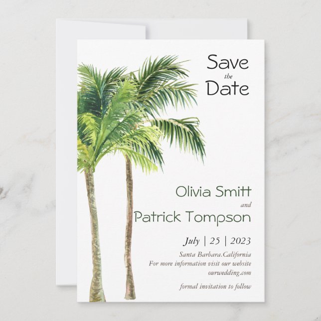 Dschungelpalme, tropisch (Vorderseite)