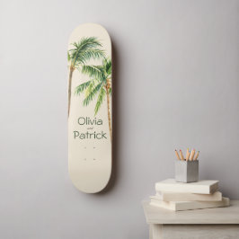 Dschungelpalme, tropisch skateboard