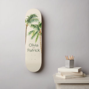 Dschungelpalme, tropisch skateboard