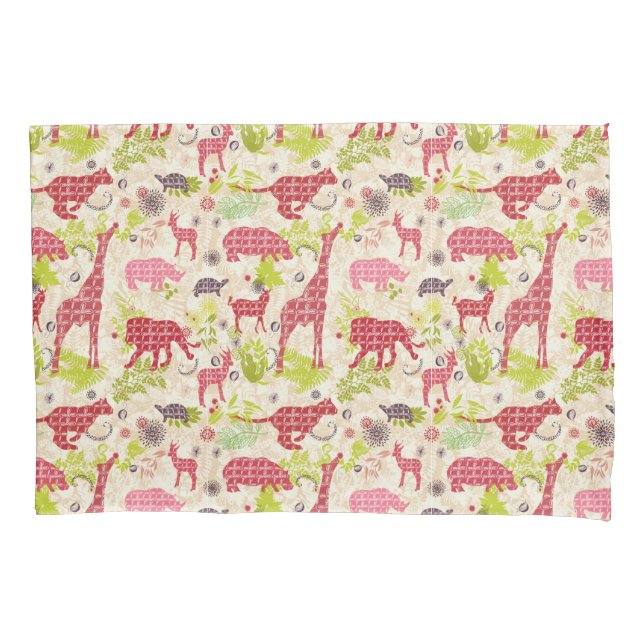 Dschungelparadies Kissenbezug (Vorderseite-Links)