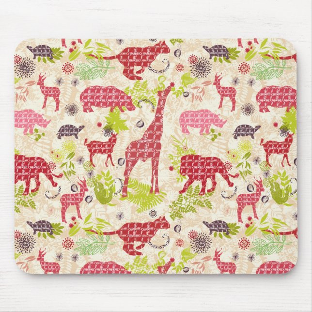 Dschungelparadies Mousepad (Vorne)