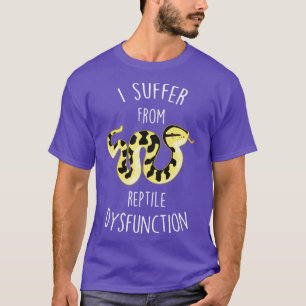 Dschungelpython Reptile Dysfunktion T-Shirt