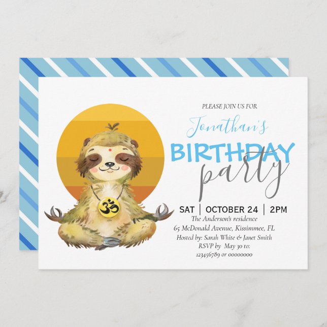 Dschungelsafari-Zoo Ankündigung (Vorne/Hinten)