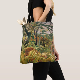 Dschungelsturm-Tiger – Rousseau Art-Tasche