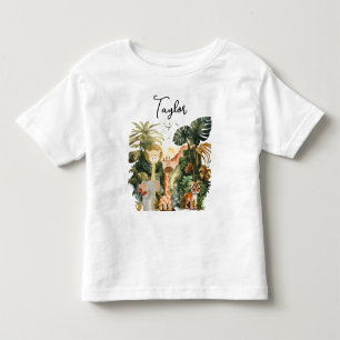 Dschungeltiere Exotische Safari Traum Kleinkind T-shirt