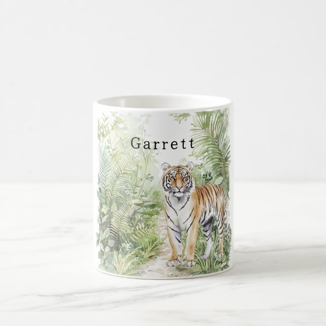 Dschungeltiger Kaffeetasse (Mittel)