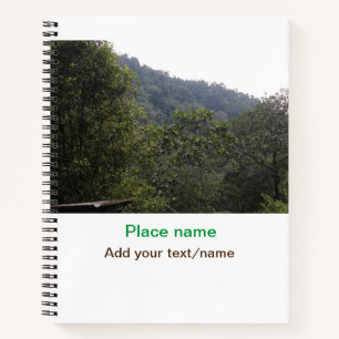 Dschungelwald Maultierweg Platz Notizbuch