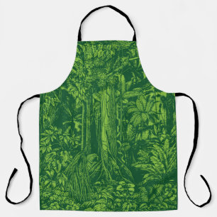 Dschungle Green All-over Print-Schürze Schürze
