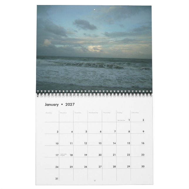 DSCI1291, Myrtle Beach, SC2009 Kalender (Jan 2027)