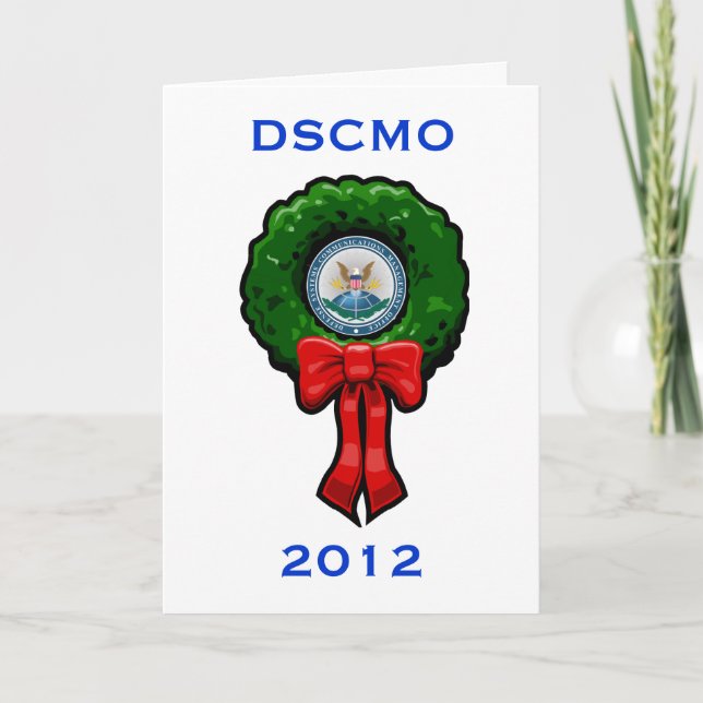 DSCMO Feiertags-Karte 2012 Feiertagskarte (Vorderseite)