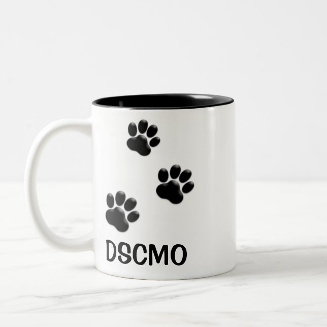 DSCMO Forscher-Kaffee-Tasse Zweifarbige Tasse (Links)