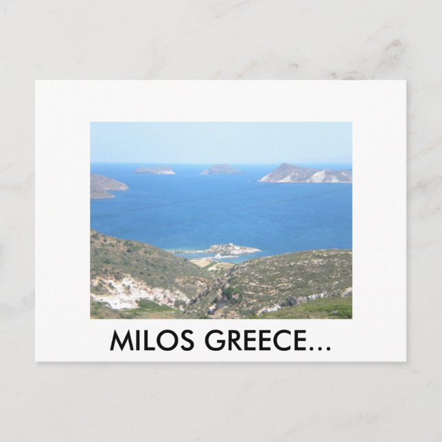 DSCN0492, MILOS GRIECHENLAND.. POSTKARTE (Vorderseite)