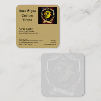 DSCW (Square, 6,4 cm x 6,4 cm) Visitenkarte