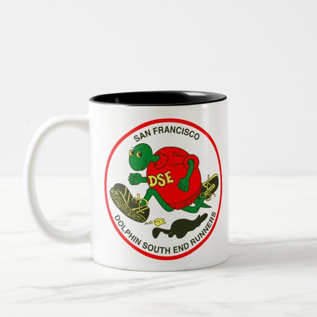 DSE_stuff Zweifarbige Tasse (Links)