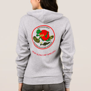 DSE-Sweatshirt mit Logo und Slogan Hoodie