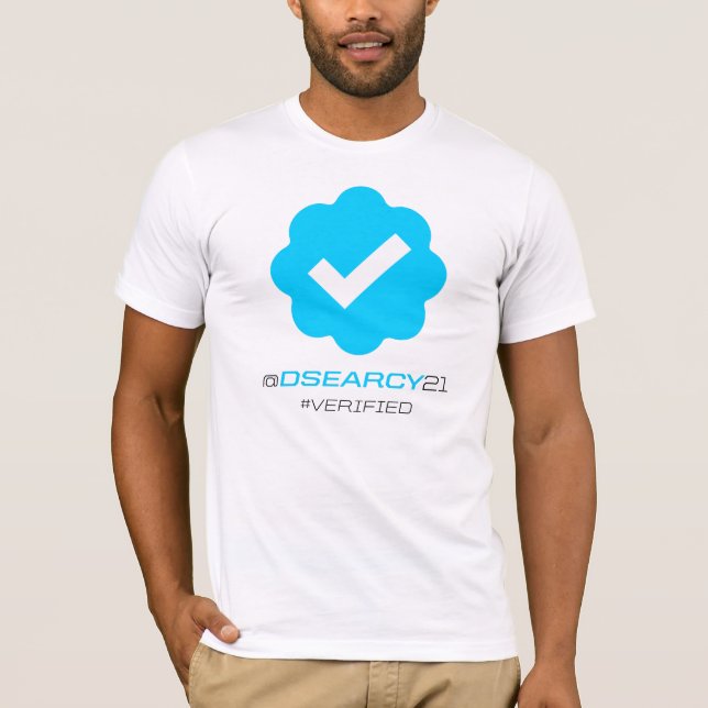 @DSearcy21 - Überprüft: T - Shirt (Vorderseite)