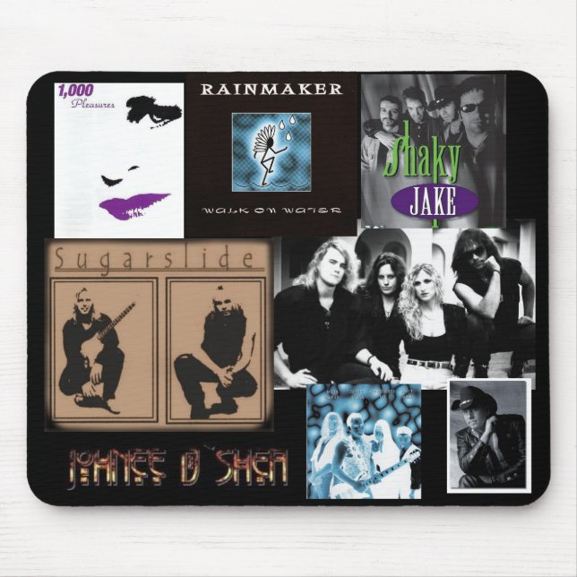 D'Shea Collage - Mousepad (Vorne)