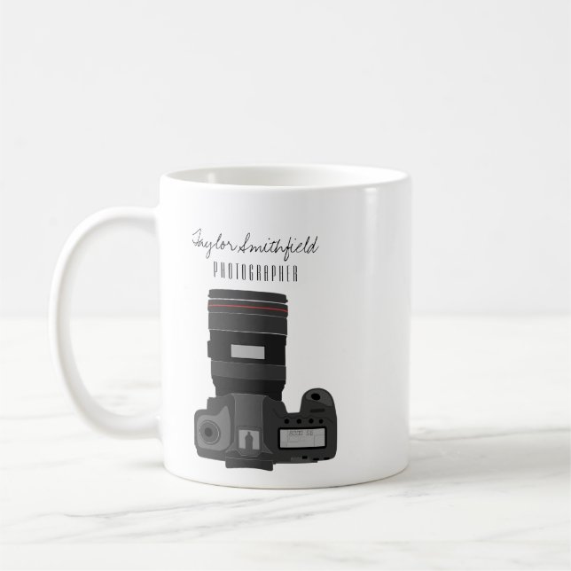 DSLR-Fotografie Kaffeetasse (Links)