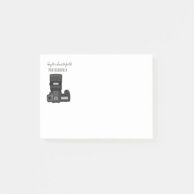 DSLR-Fotografie Post-it Klebezettel (Vorderseite)