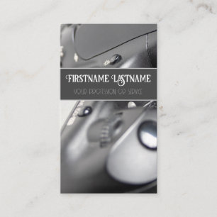 DSLR-Kameraobjektiv für Fotografen Videographen Visitenkarte