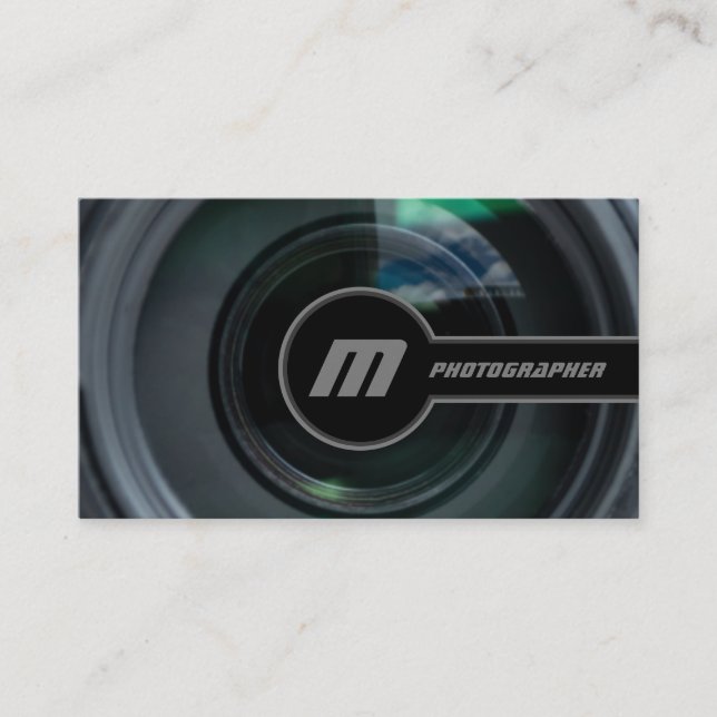 DSLR-Kameraobjektive für Fotografen, Videographen Visitenkarte