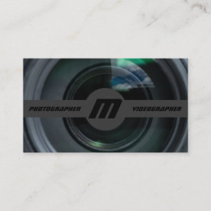 DSLR-Kameraobjektive für Fotografen, Videographen Visitenkarte