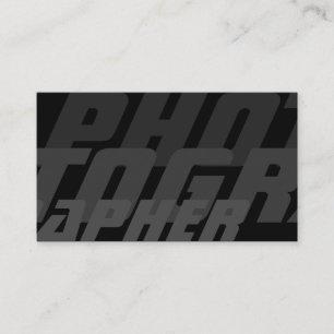 DSLR-Kameraobjektive für Fotografen, Videographen Visitenkarte