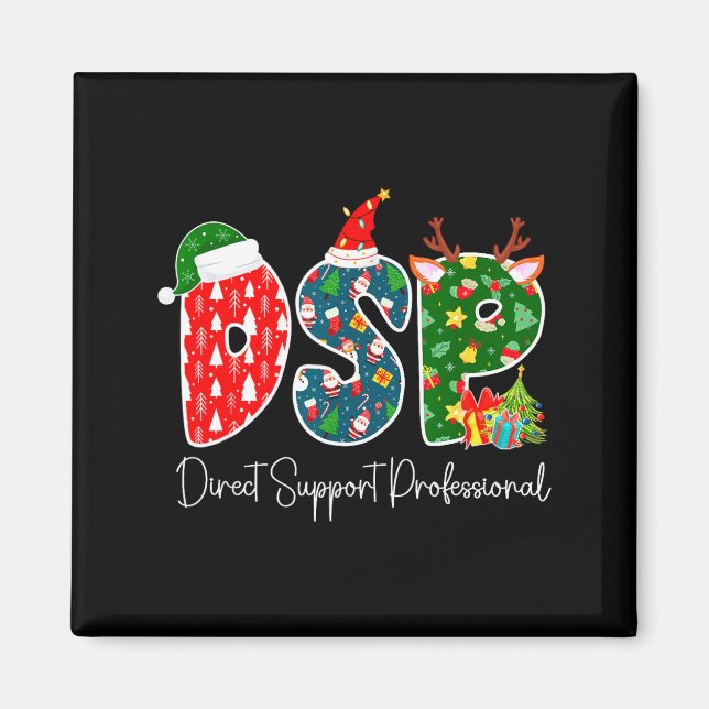 Dsp Christmas Direct Suprt Professional Xmas Famil Magnet (Vorne)
