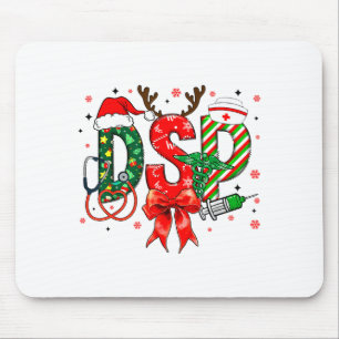 Dsp Krankenschwester Weihnachtsbogen Dsp Geschenk Mousepad
