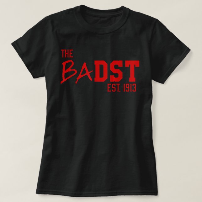 DST das BaDST Est 1913 Soror-Delta T-Shirt (Design vorne)