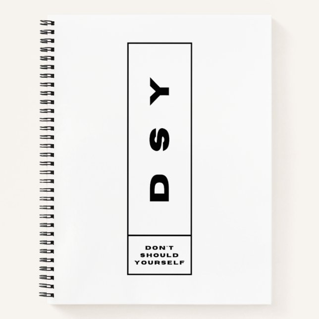 DSY LOGO EINS NOTIZBUCH (Vorderseite)
