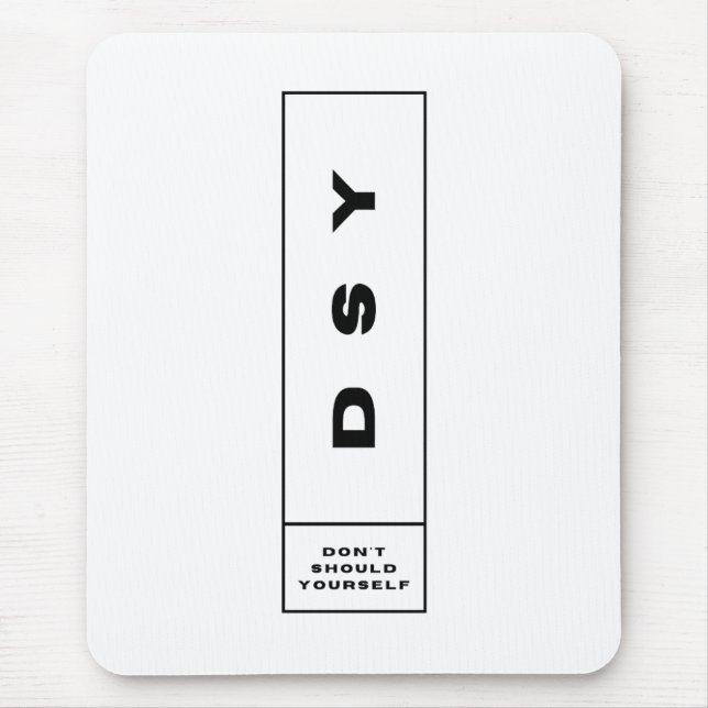 DSY LOGO ONE MOUSEPAD (Vorne)
