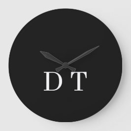 DT Initialen Feuerzeug – Die Premium-Geschenkausga Große Wanduhr