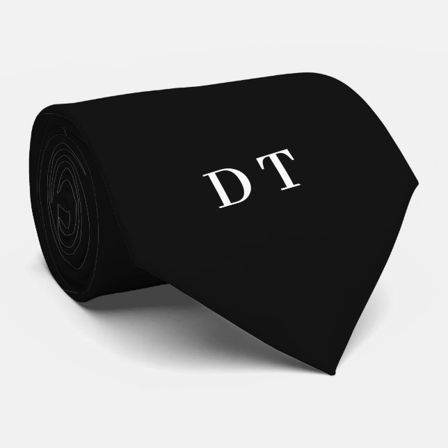 DT Initialen Feuerzeug – Die Premium-Geschenkausga Krawatte (Gerollt)