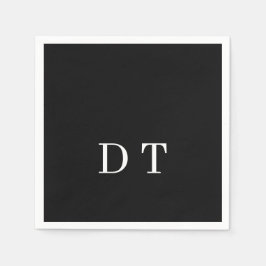 DT Initialen Feuerzeug – Die Premium-Geschenkausga Serviette