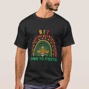 DTF bis Fiesta Rainbow Cinco de Mayo Party Mex T-Shirt