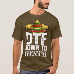 DTF bis Fiesta T Cinco de Mayo Men Sombr T-Shirt
