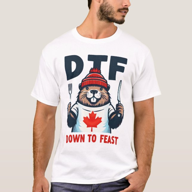 DTF bis zum Fest T-Shirt (Vorderseite)
