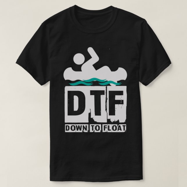 DTF bis zum Float T-Shirt (Design vorne)
