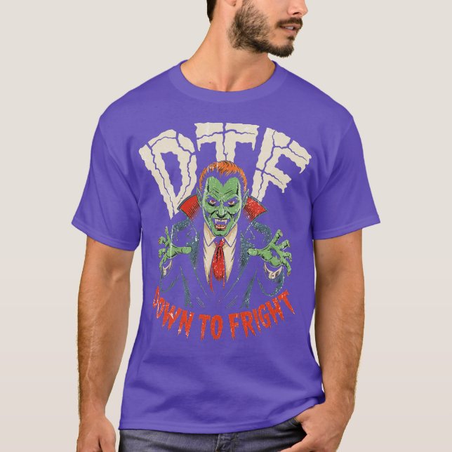 DTF nach unten T-Shirt (Vorderseite)