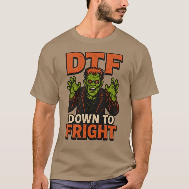 DTF nach unten T-Shirt (Vorderseite)