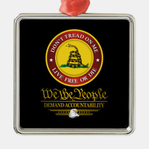 DTOM - Nachfrage-Verantwortlichkeit Silbernes Ornament