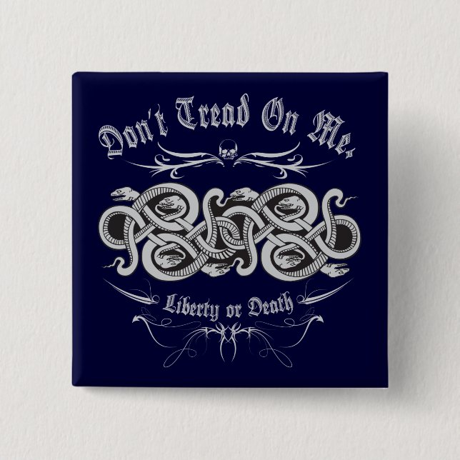 DTOM Schlangen-Knoten Button (Vorderseite)