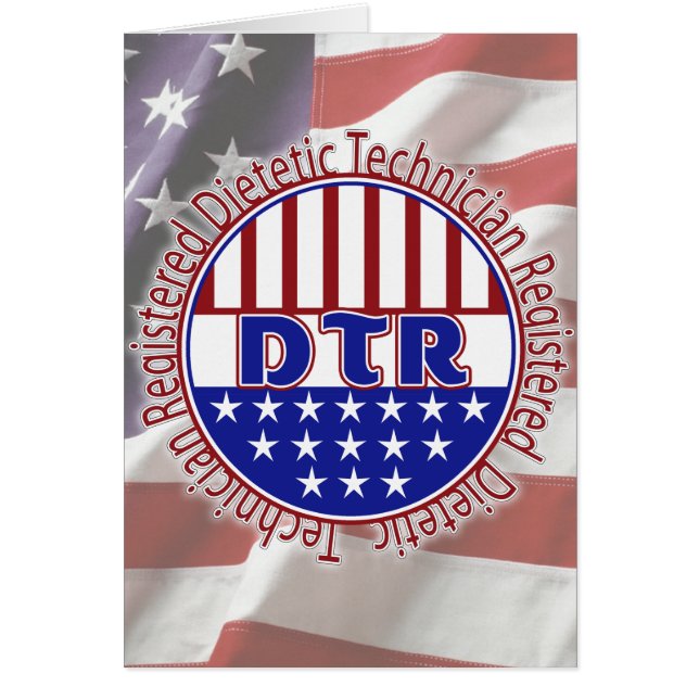 DTR diätetischer Techniker, registriertes (Vorne)